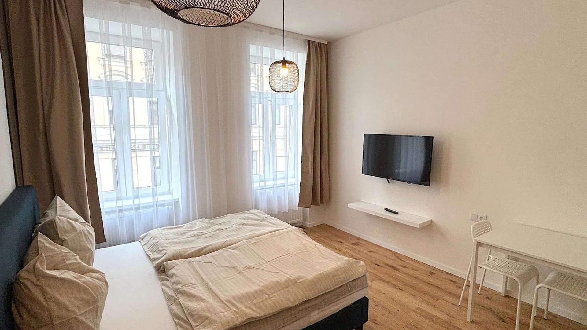 Smartes Apartment, Design, Queensize-Bett Vienna 0*,