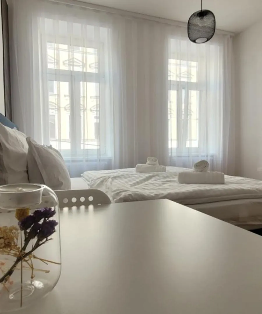 Smartes Apartment, Design, Queensize-Bett Wien Lejlighed